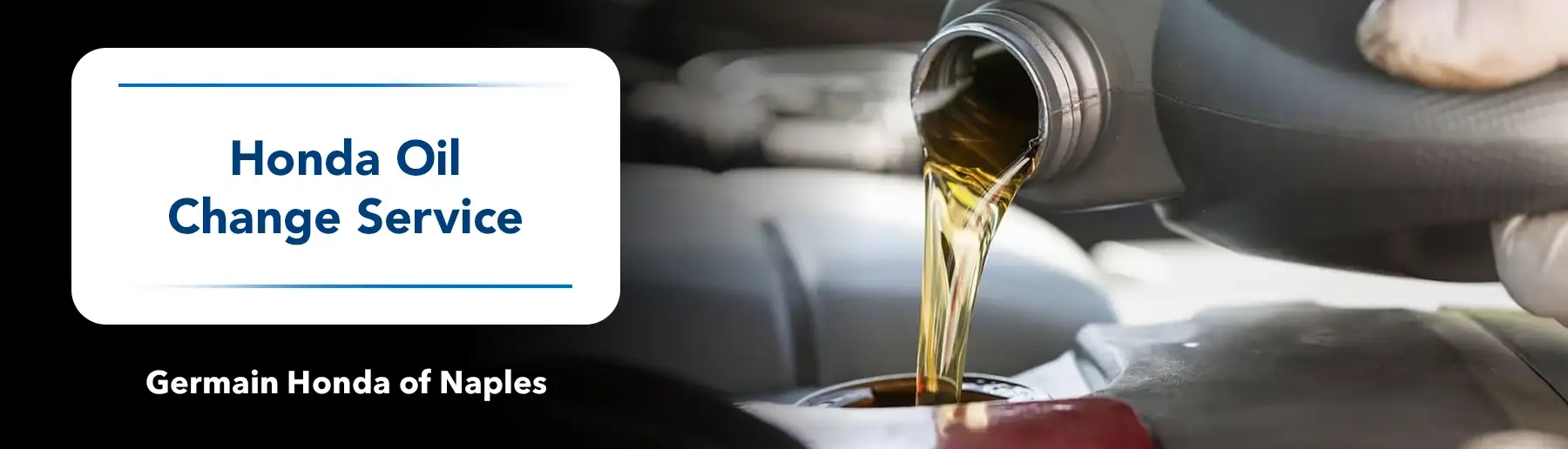 Honda Oil Change Service In Naples, Florida