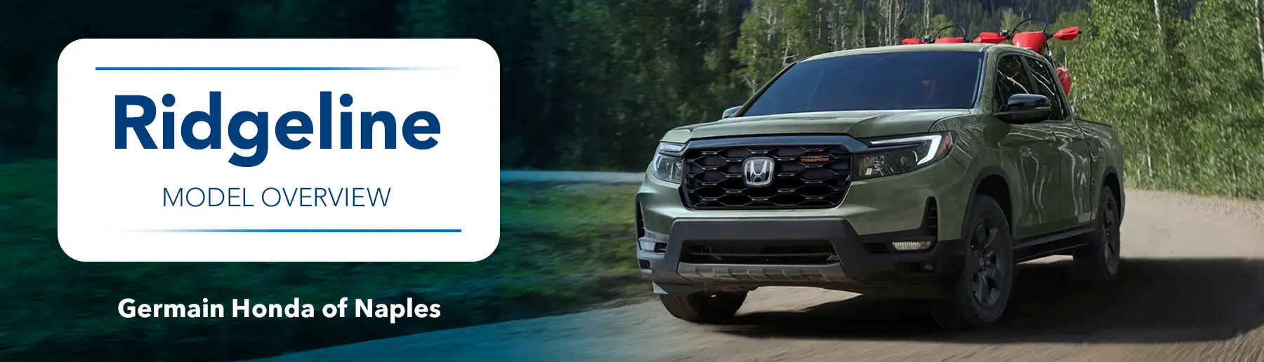 Honda Ridgeline Model Overview at Germain Honda of Naples