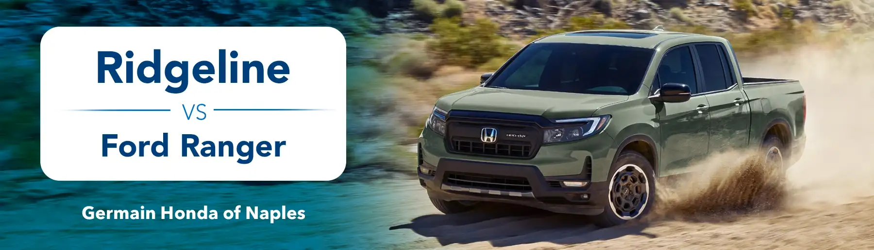 Honda Ridgeline vs Ford Ranger Comparison - Germain Honda of Naples