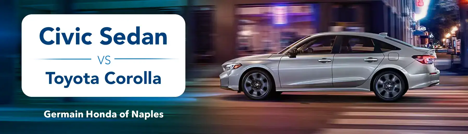 Honda Civic Sedan vs Toyota Corolla Comparison with Price, Specs, & Photos