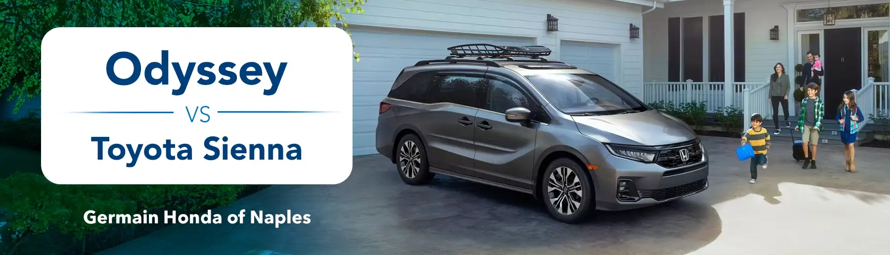 Honda Odyssey vs Toyota Sienna - Germain Honda of Naples