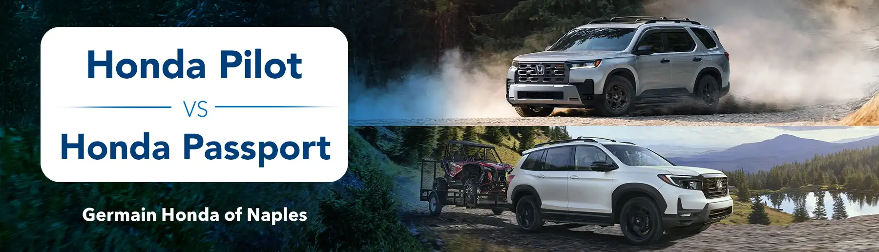 Honda Pilot vs. Honda Passport: Three-Row SUV or Adventure-Ready Two-Row? — Germain Honda of Naples