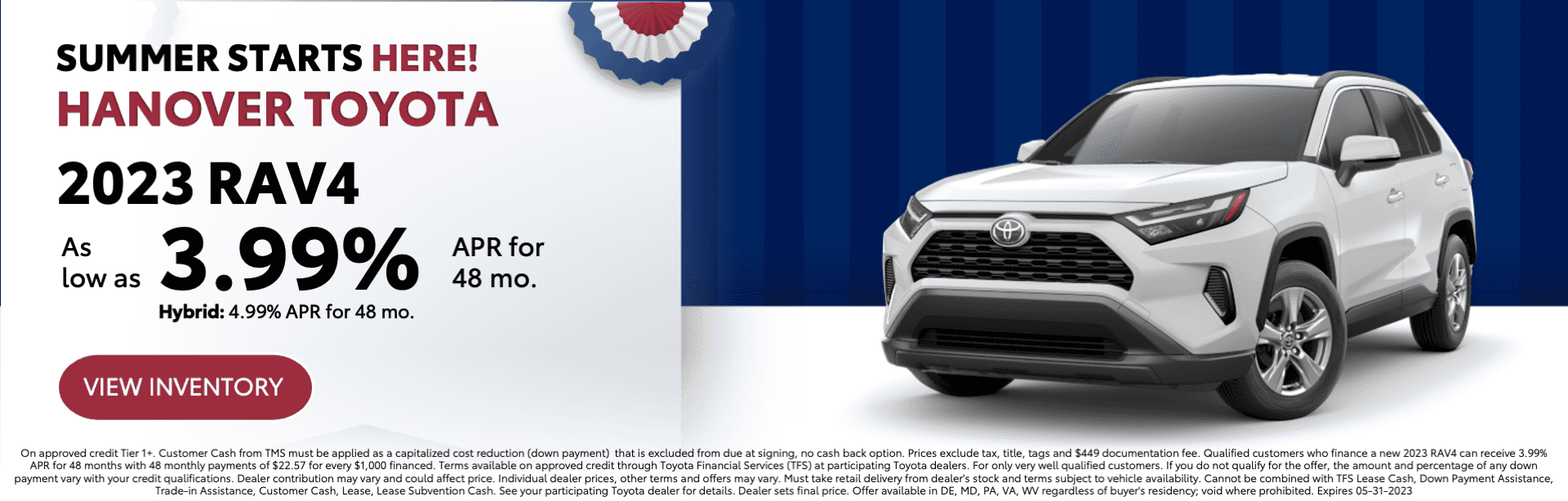 Hanover Toyota Toyota Dealer in Hanover, PA