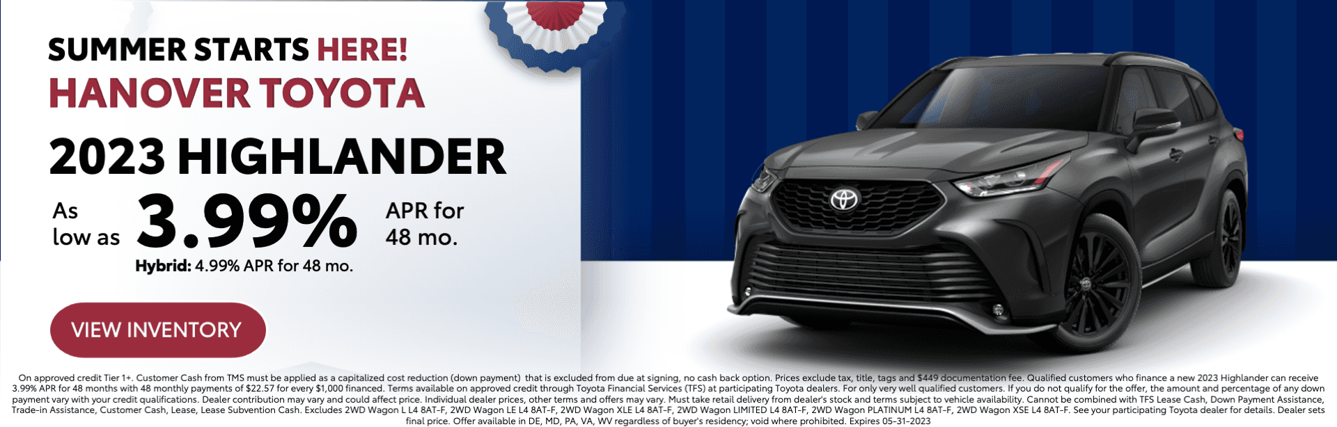 Hanover Toyota Toyota Dealer in Hanover, PA