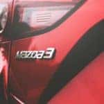 Red Mazda3 in Fort Worth