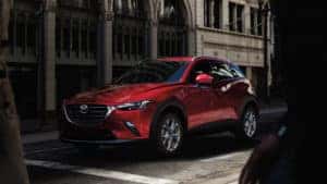 Red 2021 Mazda CX-3
