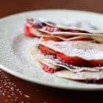 strawberry crepes in Fort Worth, TX