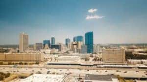 Skyline of Fort Worth, TX
