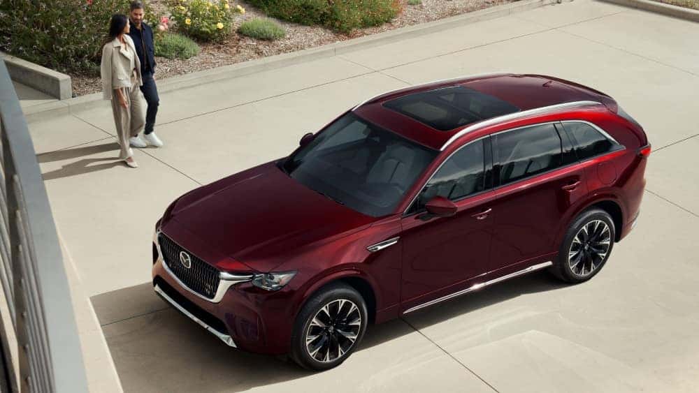 Mazda CX-90 In driveway