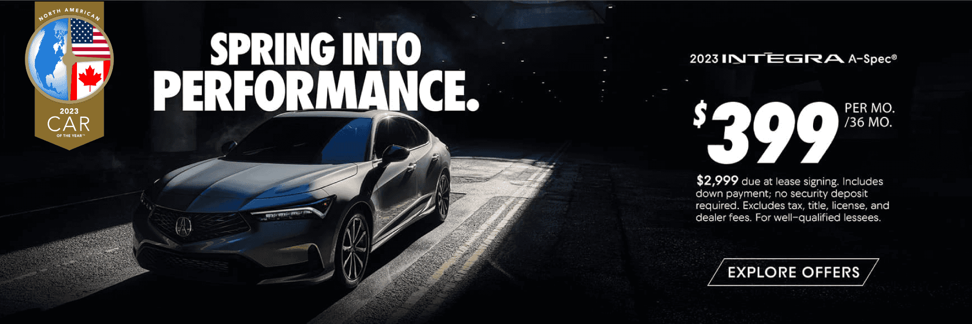Integra Spring into Performance