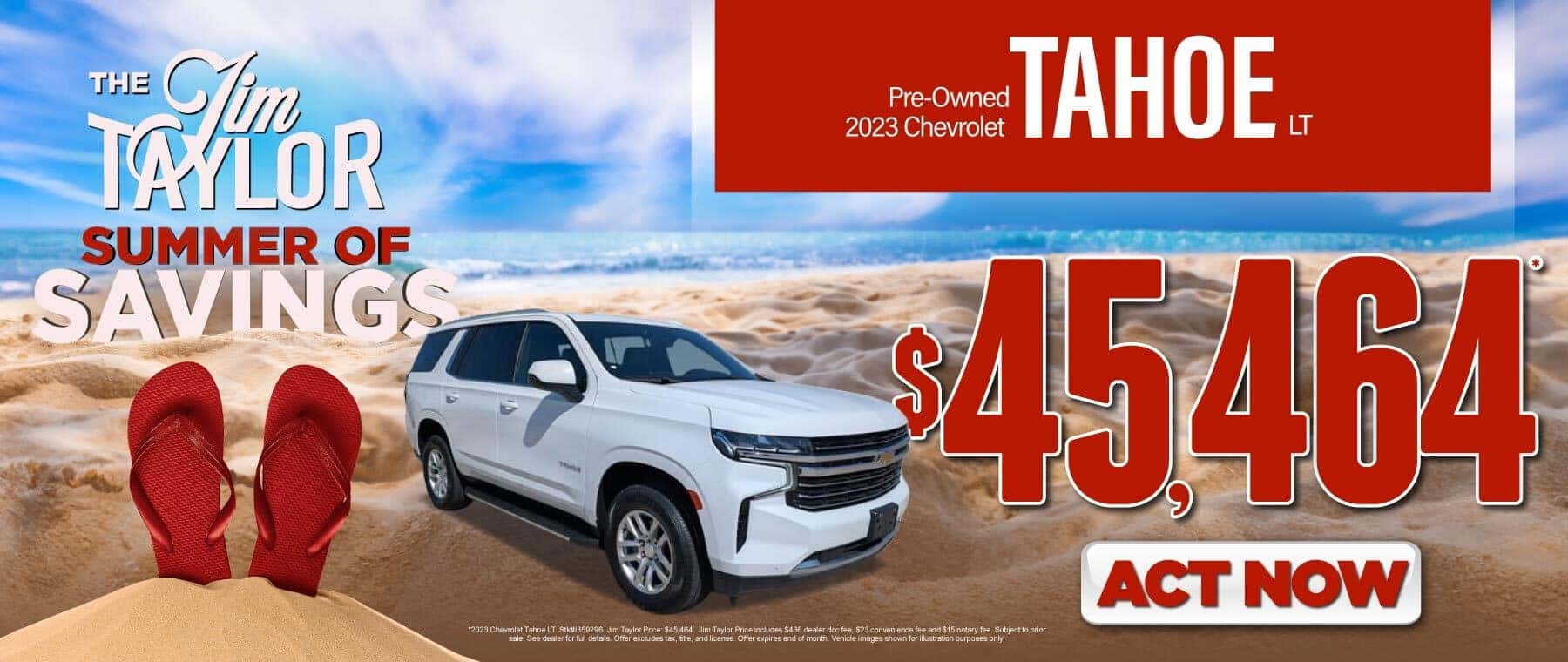 Pre-Owned 2023 Chevrolet Tahoe LT