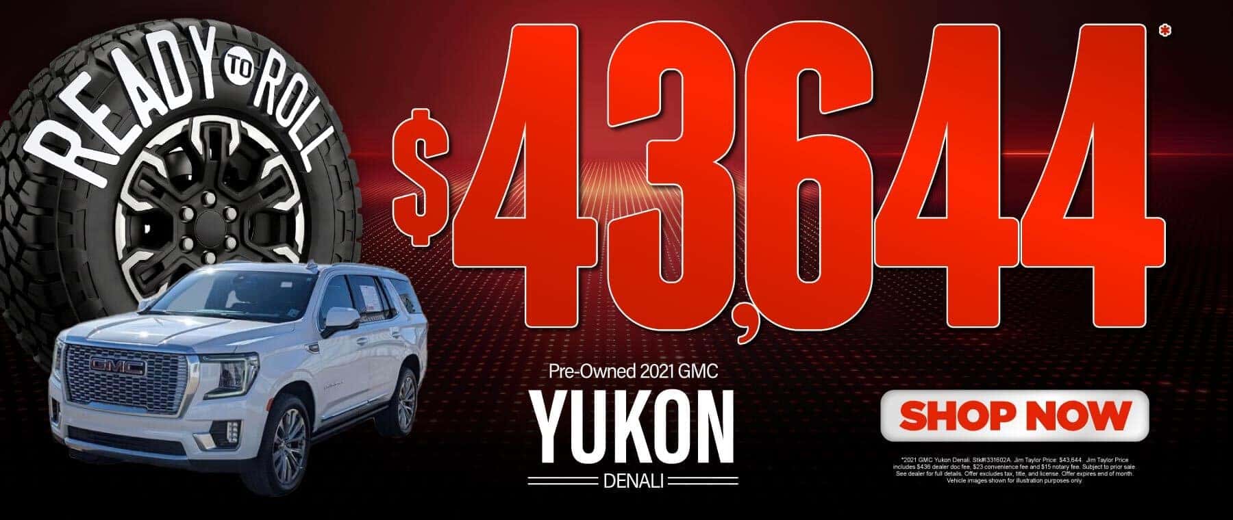 Pre-Owned 2021 GMC Yukon Denali "$43,644* LINK TO VEHICLE"