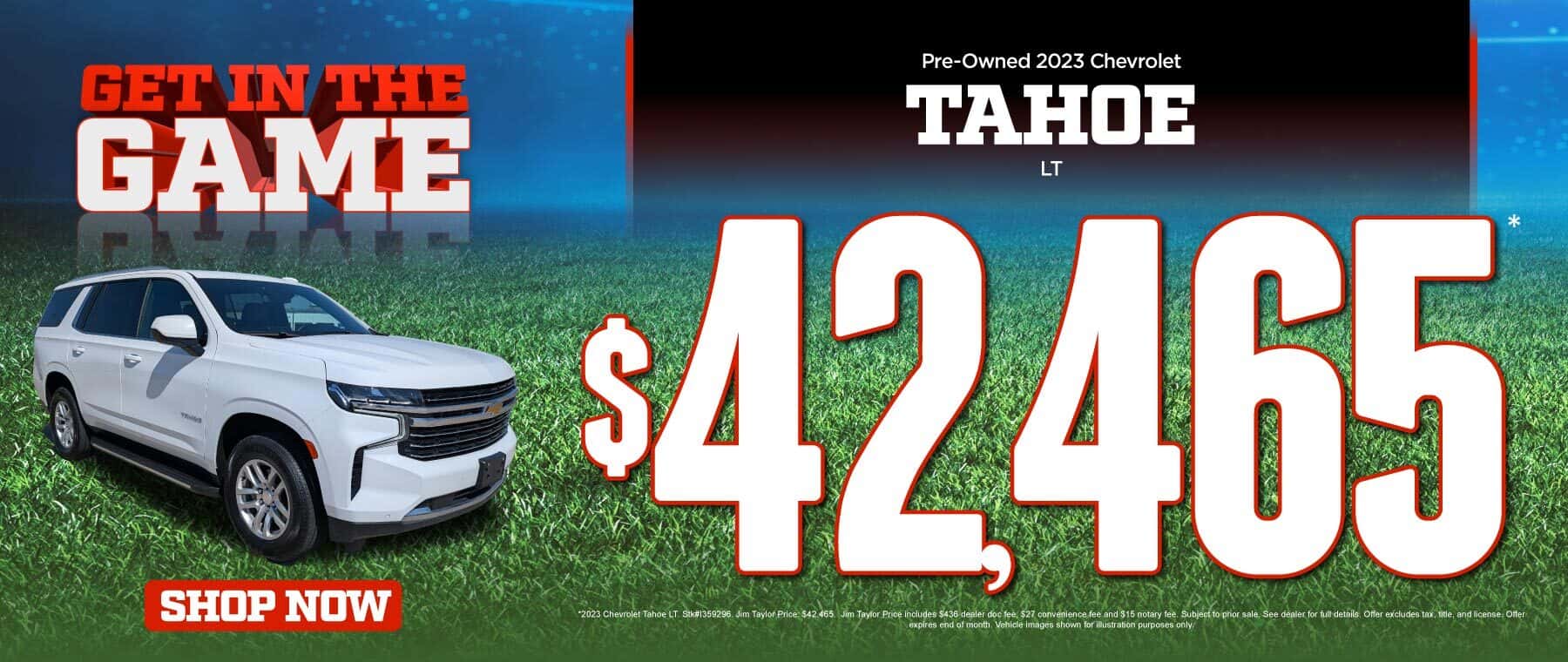 Pre-Owned 2023 Chevrolet Tahoe LT