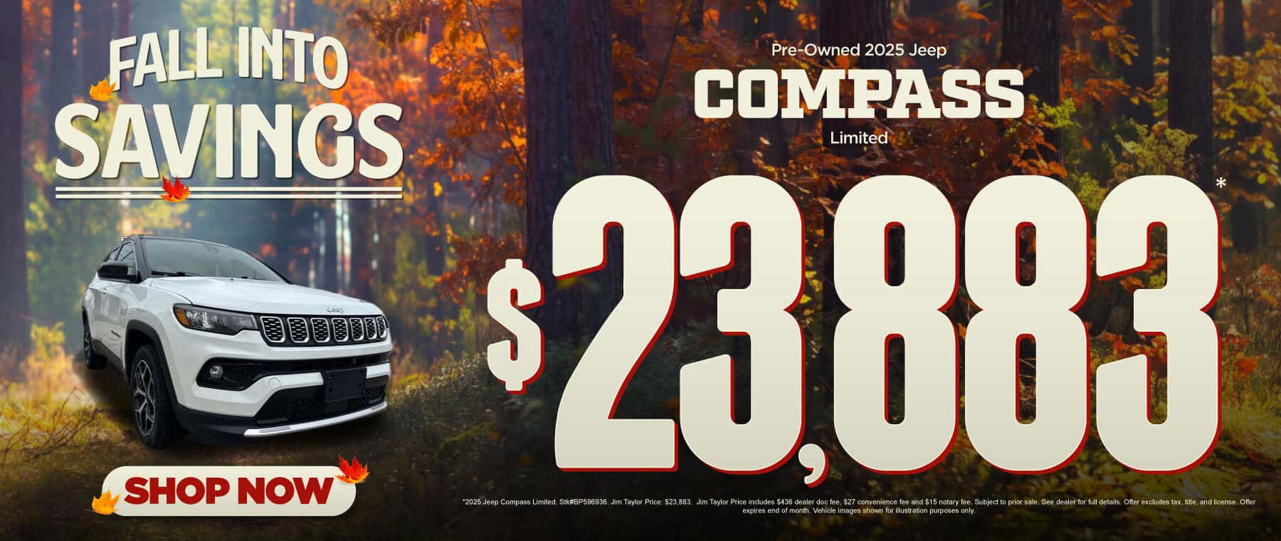 Pre-Owned 2025 Jeep Compass Limited