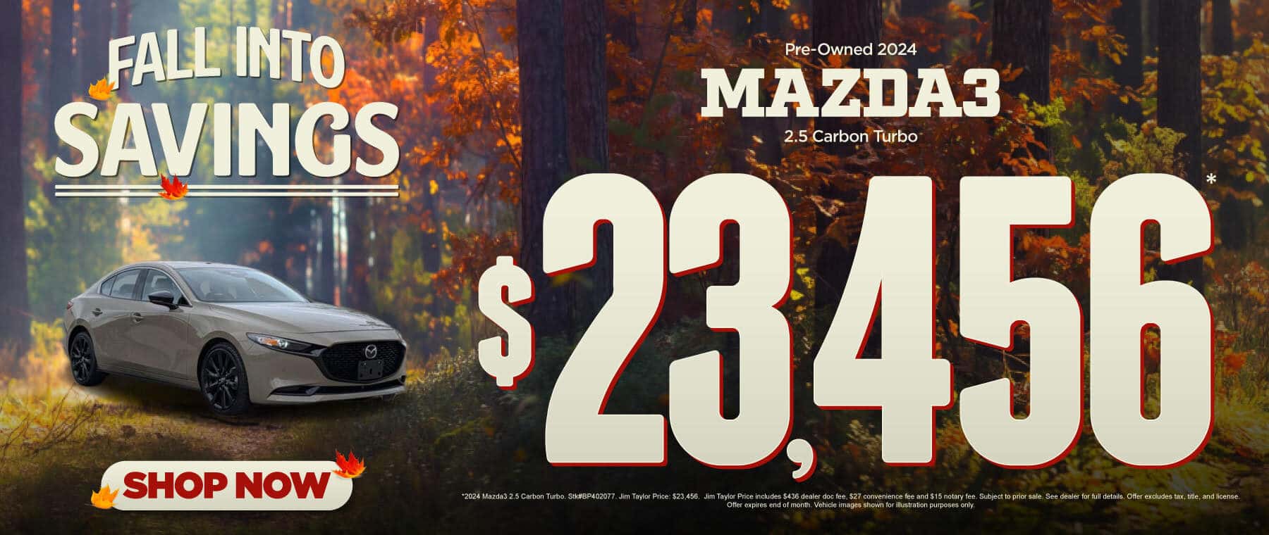 Pre-Owned 2024 Mazda3 2.5 Carbon Turbo