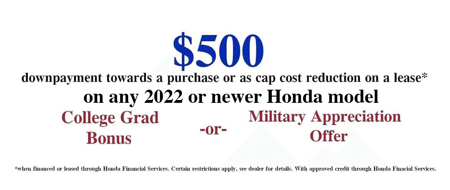 military offer and college offer