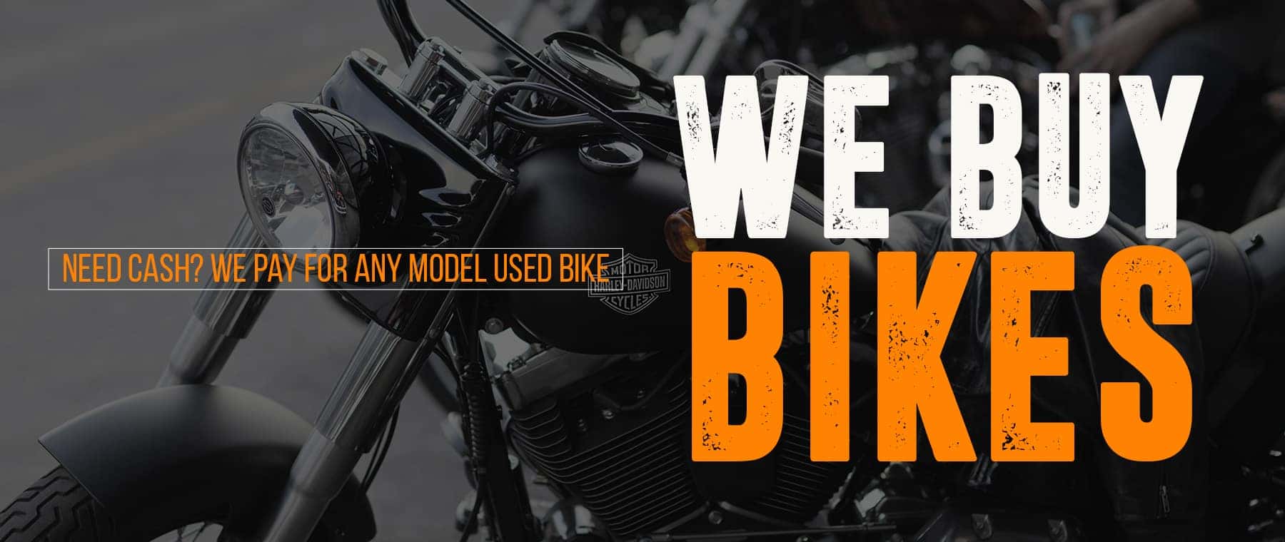 we buy used bikes