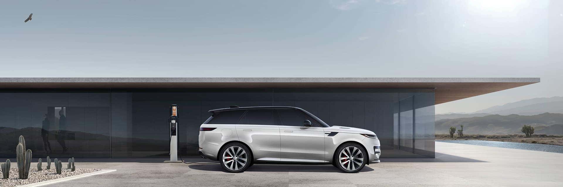 2025 range rover sport parked in front of home