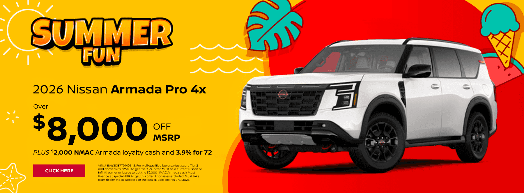 2026 Armada Pro