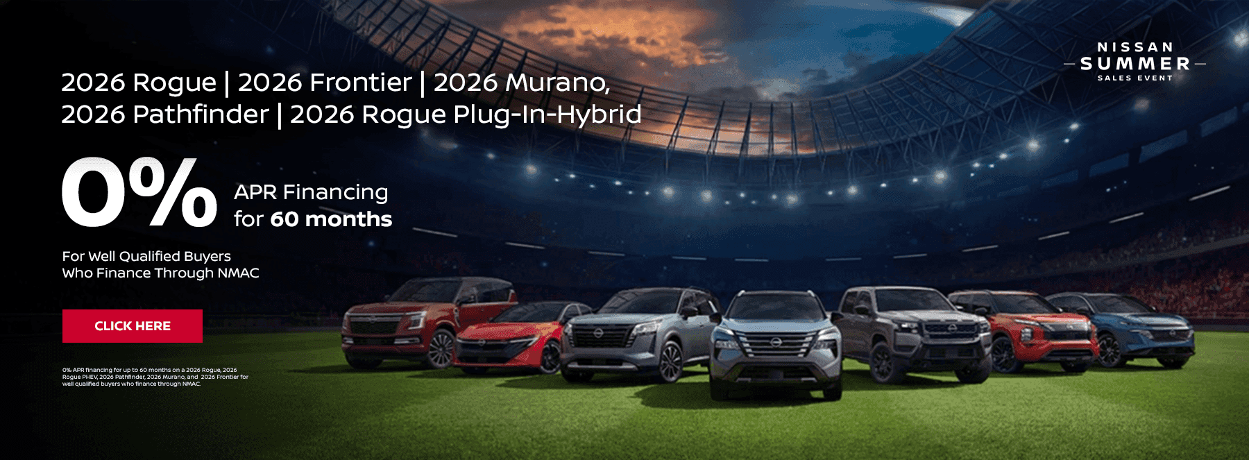 Nissan Summer Sales Event