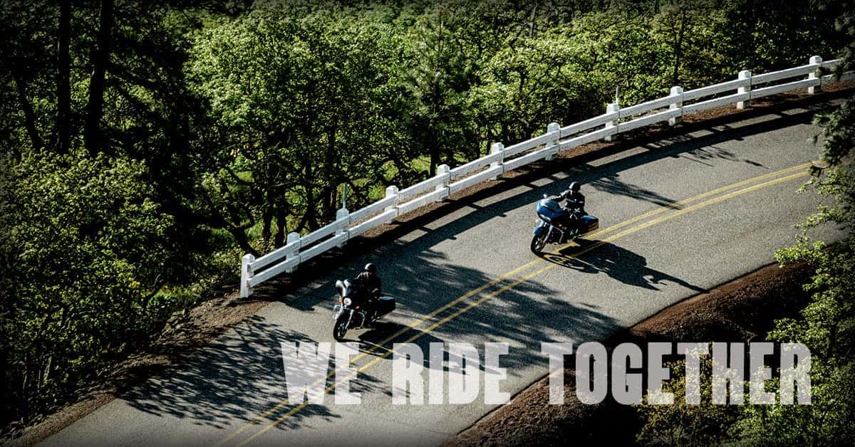 We Ride Together at Manchester Harley-Davidson in New Hampshire