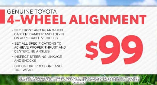 Wheel Alignment Special