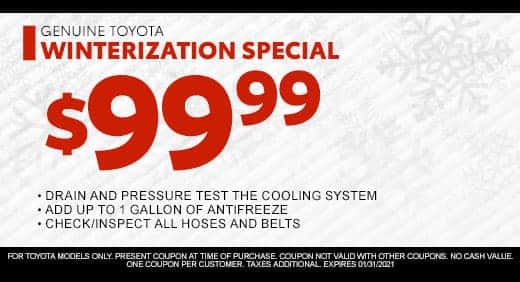 Winterization Special