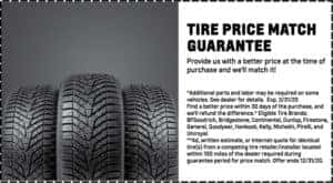 Tire Match Guarentee