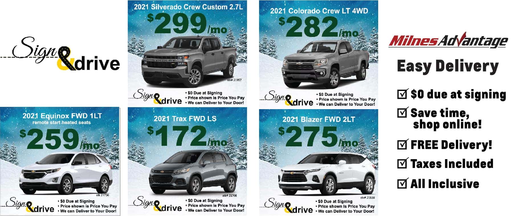 January Lease Specials