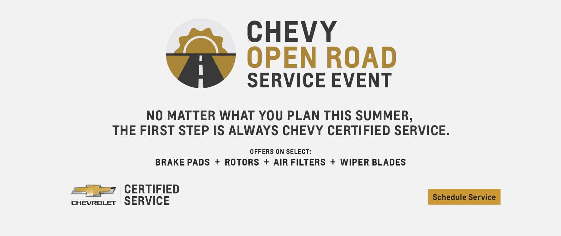 Chevy Open roads Service Event