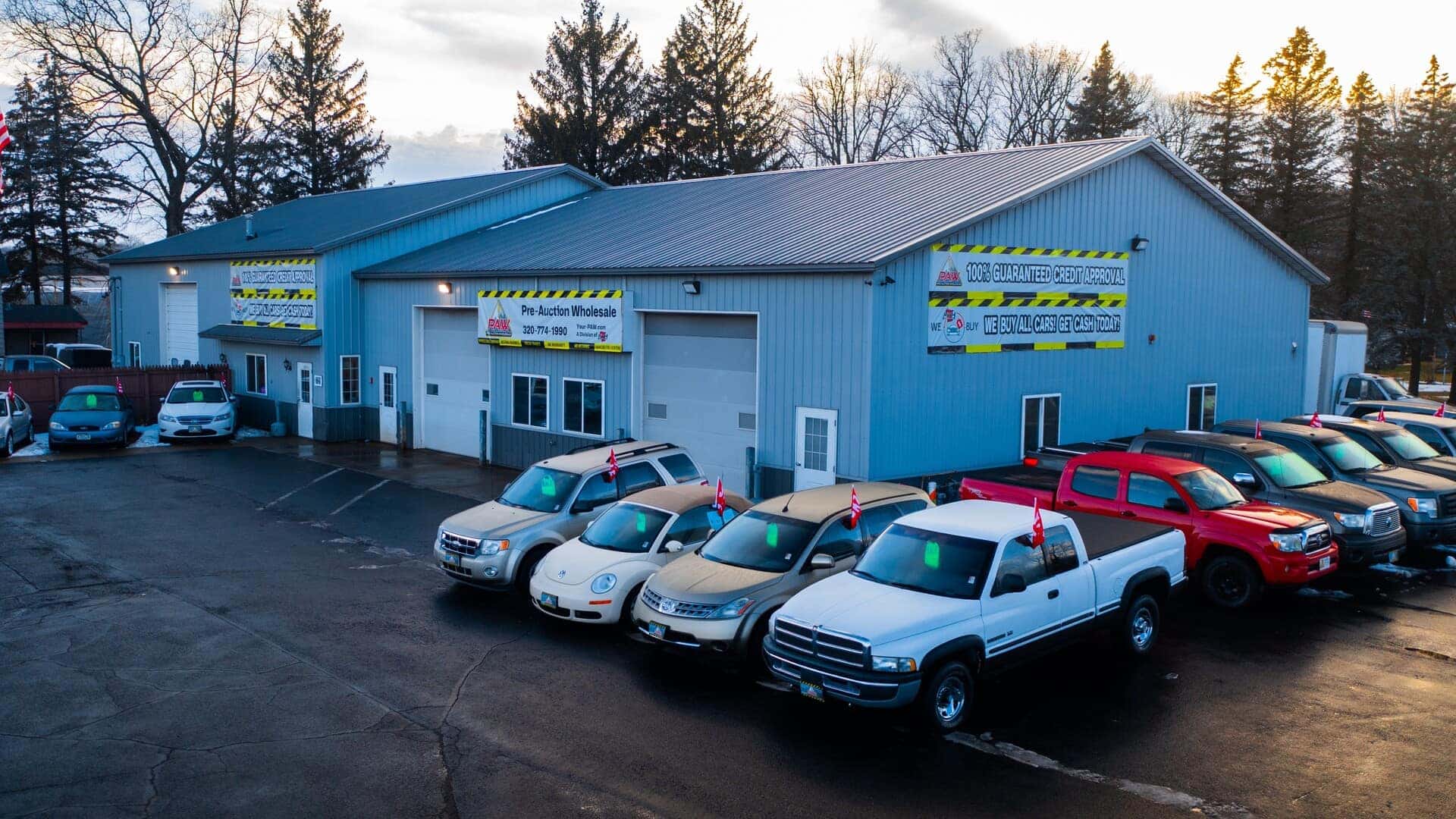 Pre Auction Wholesale PAW Minnesota Truck Headquarters