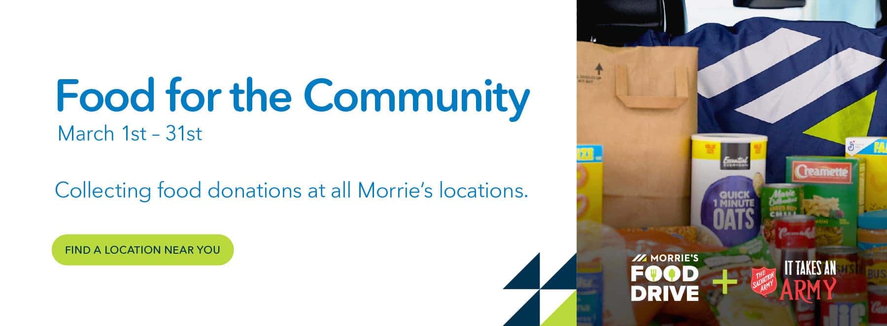 Morries Salvation Army Food Drive