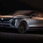 a Cadillac LYRIQ-V