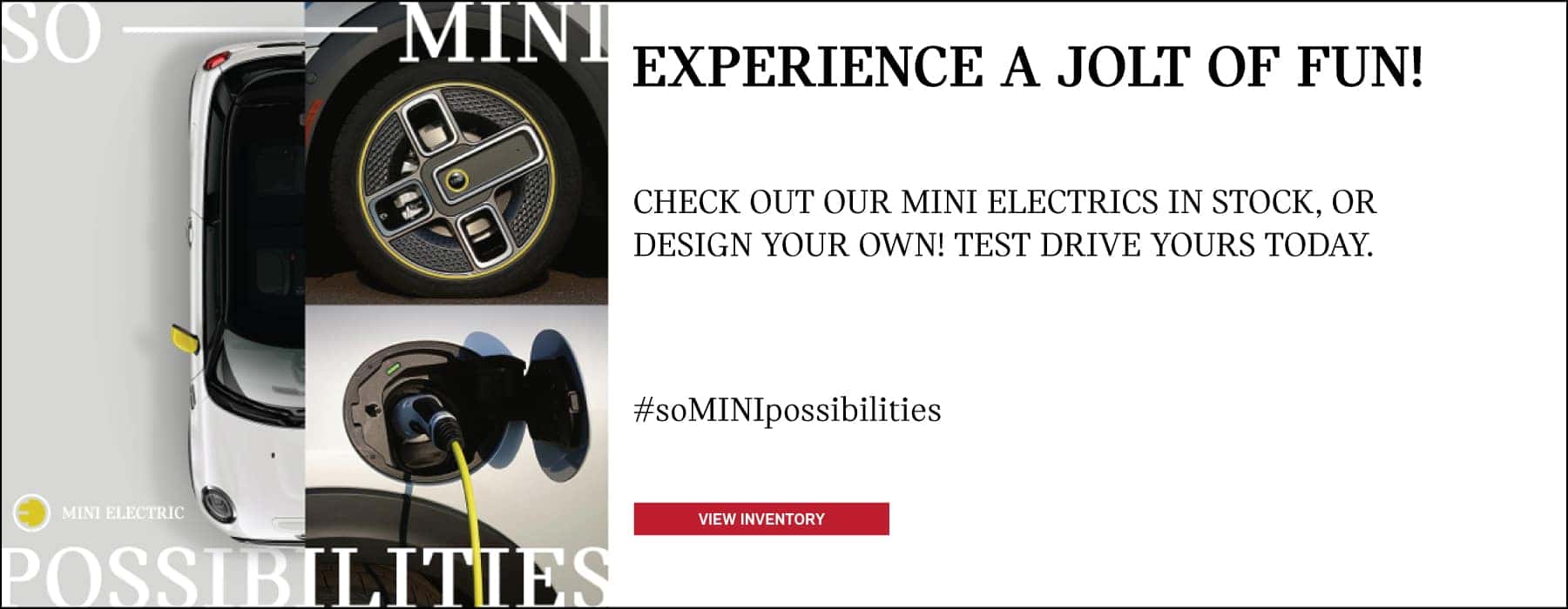 2033 MINI electric with close up imagery.