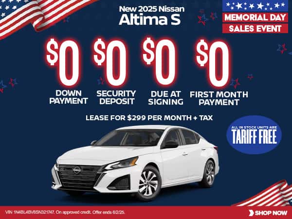 New 2025 Nissan Altima S