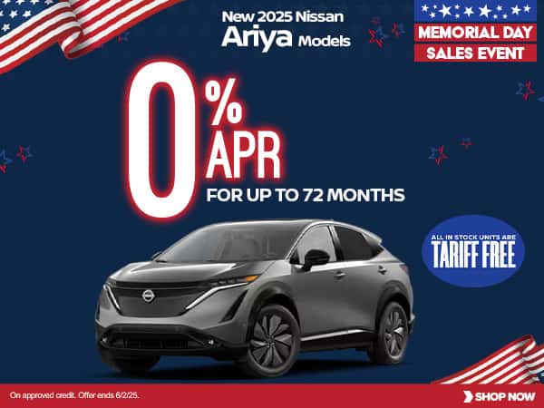 New 2025 Nissan Ariya Models