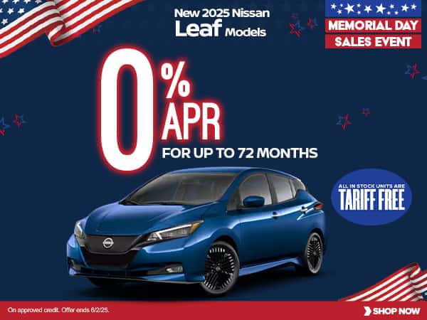 New 2025 Nissan Leaf Models