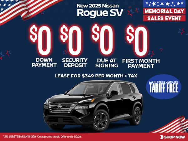 New 2025 Nissan Rogue SV