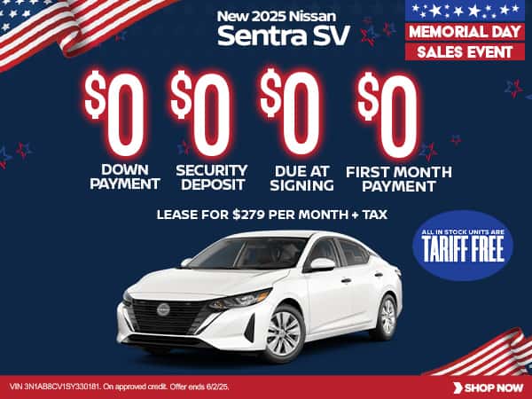 New 2025 Nissan Sentra SV