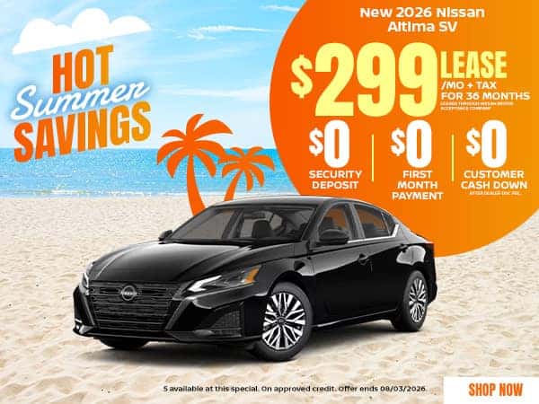 New 2026 Nissan Altima SV