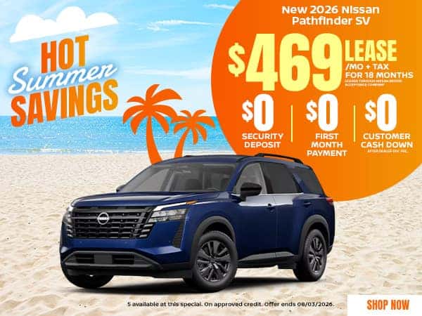 New 2026 Nissan Pathfinder SV