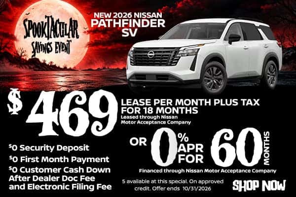 New 2026 Nissan Pathfinder SV