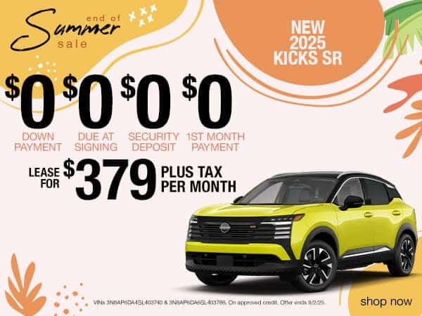 New 2025 Nissan Kicks SR