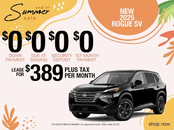 New 2025 Nissan Rogue SV