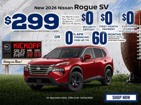 Nuevo 2026 Nissan Rogue SV