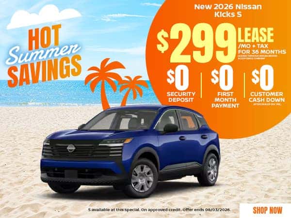 New 2026 Nissan Kicks S