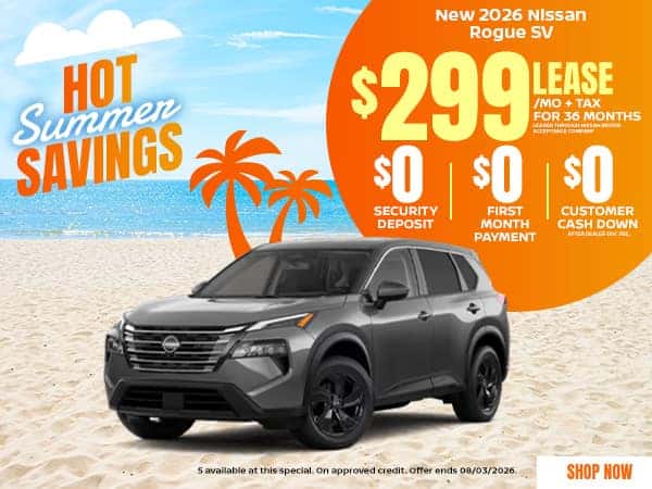 New 2026 Nissan Rogue SV