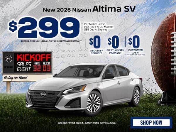 New 2026 Nissan Altima SV