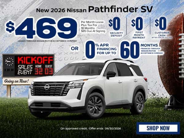 New 2026 Nissan Pathfinder SV