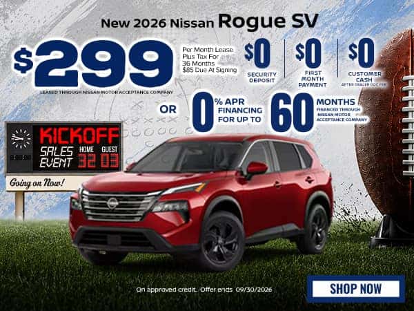 New 2026 Nissan Rogue SV